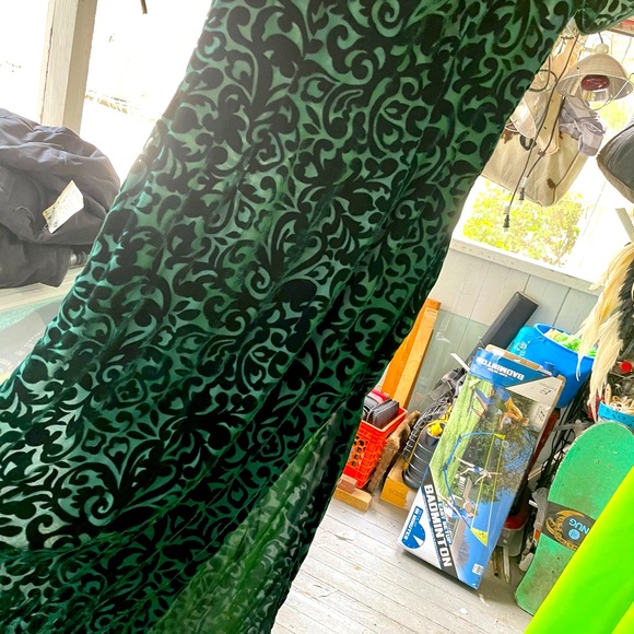 Chinese midi w/ Shantung collar - Picture 3 of 5